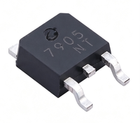 Régulateur LDO négatif fixe à trois bornes Cj7905 To220 -7V à -35V, entrée 1,5A, sortie en stock
