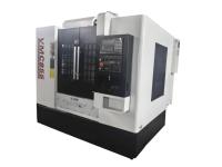 Centro de Mecanizado Vertical VMC855 Certificado por CE, 2 Husillos, Alta Precisión, Estable, Automatizado, Ahorro de Mano de Obra, Multifuncional, Fácil de Usar, Control GSK de Alto Nivel