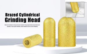 <span class=keywords><strong>Lisca</strong></span> Meule à affûter brasée M10 M14, tête de meulage pour pierre et carrelage, fraise d'angle, polissage et ébavurage - Product Image 5