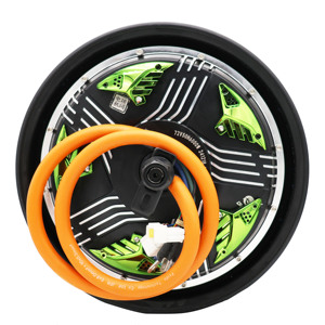 Motor sin Escobillas DKYS de 72V 12"50H6000W, Apto para Motores de Motocicleta de Bajo Consumo, Verde 12"50H6000W-W Magnet Mot - Product Image 3