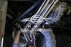 Prestazioni di scarico di alta qualità Catback tubo anteriore per Audi Q8 <span class=keywords><strong>3</strong></span>.0T 2019 + RSQ8 stile marmitta valvole elettriche - Product Image 5