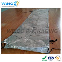 Approvisionnement direct d'usine 20ft & 40ft isolation thermique doublure de conteneur en aluminium barrière contre l'humidité matériaux d'isolation thermique