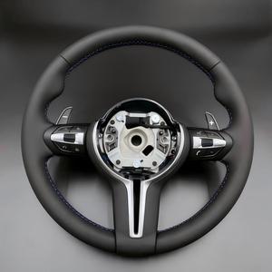 <span class=keywords><strong>Volant</strong></span> en cuir perforé de qualité supérieure pour <span class=keywords><strong>BMW</strong></span> Série F F10 F30 F20 F32 F15 F25 Style M Sport Boutons multifonctions - Product Image 1