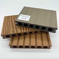 Revêtement de sol en vinyle WPC au design moderne, carreaux de sol en PVC imperméables, revêtement de sol en plastique co-extrudé pour extérieur, installation facile