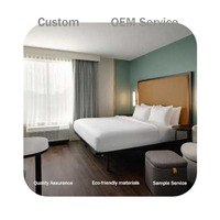 Muebles de Madera Personalizados de Grado Comercial, Muebles de Hotel Modernos de Alta Gama, Ecológicos y Duraderos