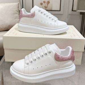 Zapatos Casuales de Diseño de Lujo con Cordones y Diamantes Rosados, Antideslizantes, Cómodos, Ligeros y Transpirables para Todas las Temporadas - Product Image 2