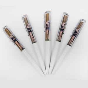 LOGO personnalisé stylo liquide 2D flotteur déshabiller fille Sexy femmes nues décoller vêtements stylos flottants en plastique - Product Image 2