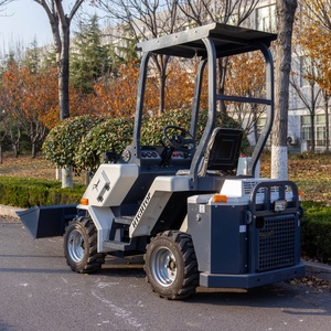 ミニ伸縮フロントエンド電気ローダー1トン<span class=keywords><strong>2</strong></span>トン4輪駆動新品ローダー - Product Image 3