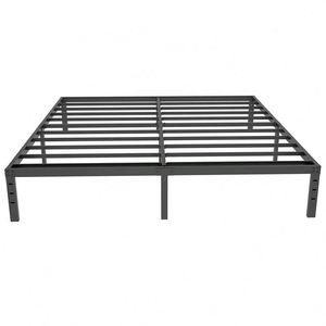 WEKIS Camas de Hierro Modernas y Duraderas con Estructura Minimalista, Tubo Cuadrado Negro, Personalizables para Hoteles, Escuelas, Dormitorios, Apartamentos y Hospitales - Product Image 2