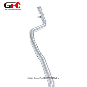 El GFC es adecuado para el Catback híbrido de alta calidad 2023 <span class=keywords><strong>BMW</strong></span> <span class=keywords><strong>330e</strong></span> 2,0 T G20 B48 con silenciador de sistema de escape de válvula - Product Image 3