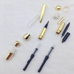 Kit per Tornitura di Penne Stilografiche, Parti Tornite a CNC, Kit in Legno per Creare Penne a Sfera, Componenti Fai da Te per Penne, Accessori in Ottone - Product Image 4