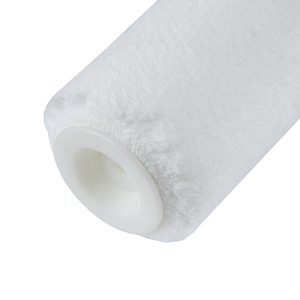 業界最高級ウール製ホワイトペイントローラー 亜鉛フレーム木製ハンドルペイントローラー - Product Image 3