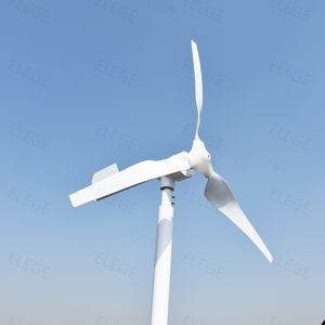 5kw 48V 볼트 풍력 발전기 자유 에너지 발전기 풍력 터빈 발전기 옥상 농로 설치 - Product Image 5