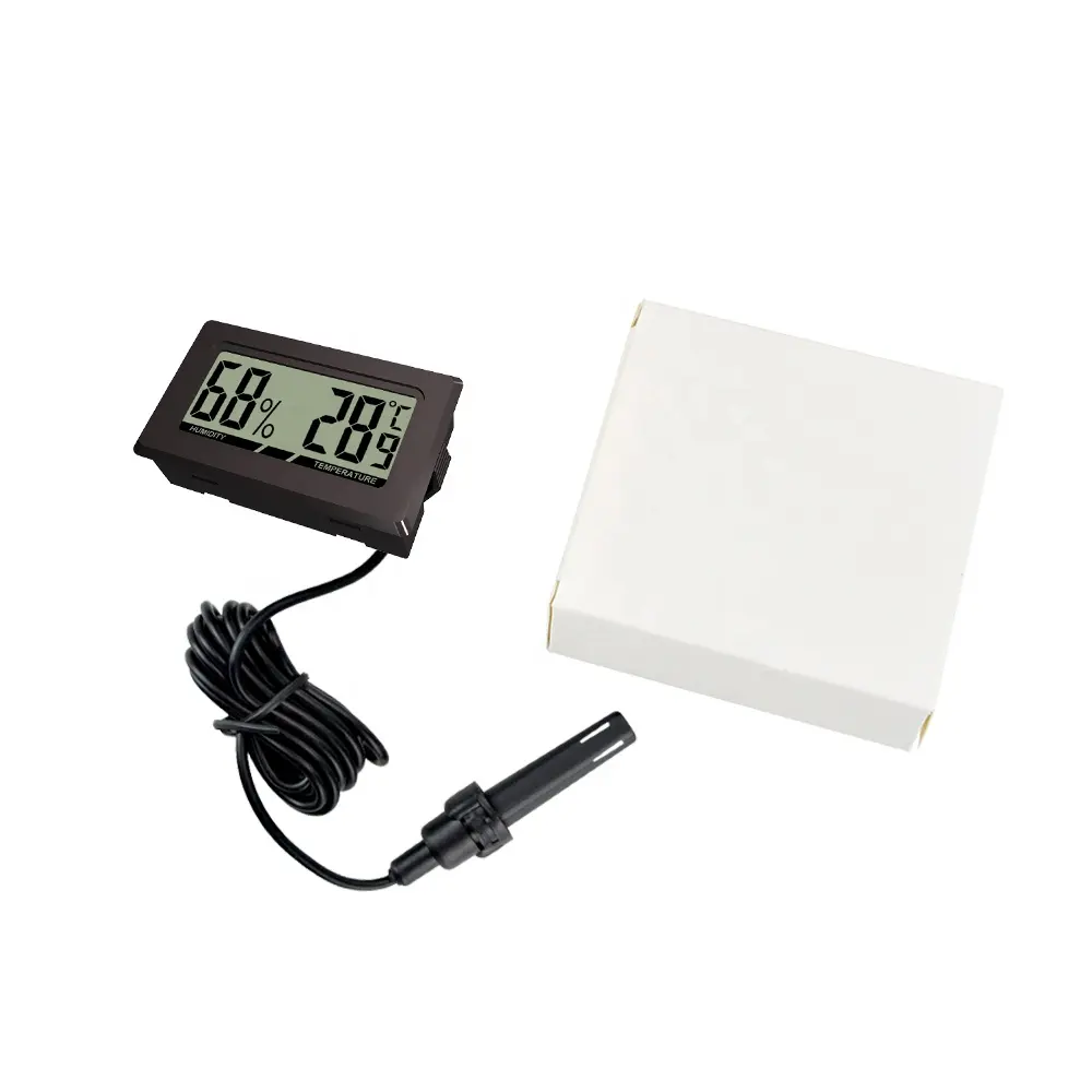 Embedded thermometer Temperature hygrometer Wired thermometer and hygrometer TPM-14 Probe temperature hygrometer