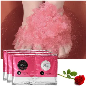 Saloon thé arbre spa par tartes pédicure bain de pieds de bain gel gelée spa pédicure gommage au sel comprimés boîte de soins de pédicure pour pied spa