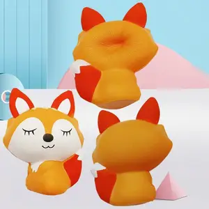 Soododo Decompression Cute Fox And Rabbit Squeeze Toy Hot Sale Slow Rebound Stress Relief Squishy Toy For Kids