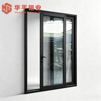 Premium Aluminiumlegierung Schiebefenster mit Sanfter Gleitfunktion und Soft-Close-System für Hotelbalkone