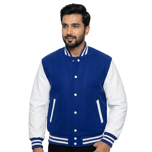 Vestes de baseball professionnelles fabriquées en usine, design très populaire, veste varsity de haute qualité. - Product Image 1
