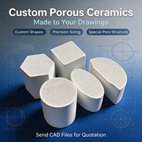Substrato Ceramico a Nido d'Ape in Cordierite per Filtro Antiparticolato Diesel, Monolite Ceramico a Nido d'Ape in Mullite per Rigeneratore