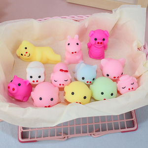 High Quality Kawaii Squishy Toy Cute Pig Series Promotional Gift for Capsule Machine for Age Range 5-7 <b>Years</b> - Product Image 2