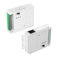 Nueva Fuente de Alimentación Conmutada de Plástico de 12V a 15V 10A 8CH para Cámara de Seguridad, Luz LED