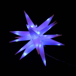 ไฟราว <span class=keywords><strong>LED</strong></span> ทำจากพลาสติกไฟตกแต่งดาวห้าจุดไฟเกล็ดหิมะสีขาวอบอุ่นใช้ในงานปาร์ตี้ในบ้านแบตเตอรี่ - Product Image 1