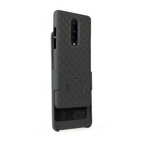 Étuis de téléphone avec béquille pour <span class=keywords><strong>OnePlus</strong></span> 6 7 8 9 <span class=keywords><strong>Pro</strong></span>, en TPU et PC, robustes, avec clip de ceinture rotatif - Product Image 4