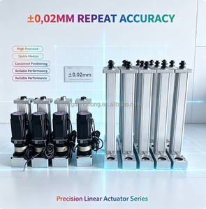 Actionneur linéaire à vis à billes électrique, corps en aluminium, haute efficacité, positionnement de précision, cylindre à piston motorisé - Product Image 5