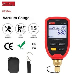 เกจวัดสุญญากาศแบบอนาล็อกไร้สาย UNI-T รุ่น UT336V 1-19000 ไมครอน เครื่องวัดความเย็น เชื่อมต่อแอปมือถือ รองรับการวัดระดับน้ำ ได้รับการรับรองมาตรฐาน CE เครื่องมือ HVAC - Product Image 1