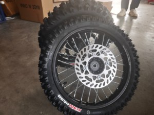 Pneu tout-terrain <span class=keywords><strong>KEN</strong></span>* 12/14 pouces avant et arrière avec chambre à air pour moto électrique, pneus tout-terrain, jantes en alliage à rayons - Product Image 5