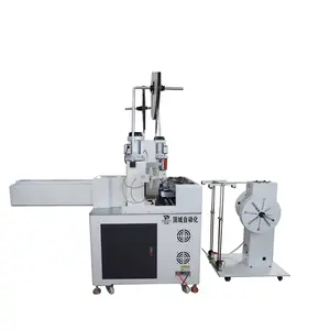 Best selling dual heads automatic wiring harness terminal crimping press cable cutting stripping machine