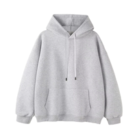 Nouveau sweat à capuche en coton épais pour homme 2026 – Collection automne-hiver décontractée et ample