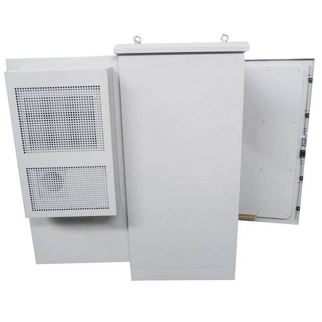HJ HJ-OTC-FA Outdoor Telecom TV/Camera/Electrical Enclosure CCTV Cabinet 27U Stainless Steel IP55/IP65 Powder Coated