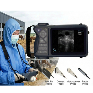 Ecógrafo Veterinario Portátil <span class=keywords><strong>Dawei</strong></span> con Pantalla LED de 5.6 Pulgadas, Escáner de Embarazo para Animales como Cerdos, Vacas, Ovejas, Perros, Gatos y Caballos - Product Image 1
