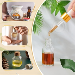 Flacon compte-gouttes en verre ambré personnalisé vide de 10 ml et 15 ml pour huile essentielle, cheveux, corps et massage de la barbe - Product Image 4