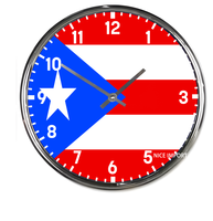 Horloge murale ronde avec drapeau du Panama, horloge silencieuse classique, fonctionne à piles, pour bureau, maison, salon