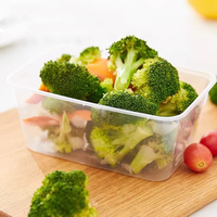 Micro-ondes Enfants Boîtes À Lunch Sans BPA Conteneur De Stockage Des Aliments Cuisine PP Boîte À Lunch Ensemble Jetable À Aller Boîte En Plastique