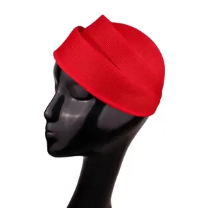 قبعات 20 جولة تقليد Sinamay Millinery قبعات قاعدة حزب قبعات قبعات فاسكيتر الحرفية صنع مواد اكسسوارات الزفاف Gril - Product Image 6