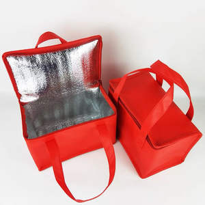 Bolsa de refrigeración con aislamiento térmico grande superventas reutilizable a prueba de fugas para <span class=keywords><strong>Uber</strong></span> Eats Delivery Fish & Lunch bolsa aislada - Product Image 1