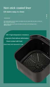 <span class=keywords><strong>Freidora</strong></span> de aire eléctrica de alta calidad, en stock, para el hogar, 7.5L, 1360w, saludable, antiadherente, sin aceite, la mejor para cocinar. - Product Image 6