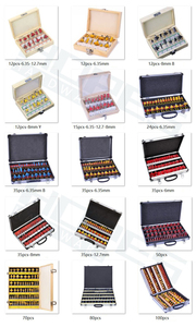 2 lames en carbure de 8 mm de diamètre, 120 degrés, pour le travail du bois, fraises à rainurer, fraises à chanfreiner, outils de coupe pour meubles en bois - Product Image 6