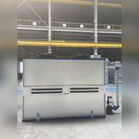 Condenseur évaporatif intégré compact, système de refroidissement tout-en-un pour l'application de refroidissement rapide dans le traitement des aliments