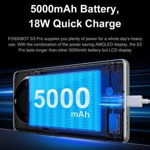 Fossibot S3 Pro Điện Thoại Thông Minh 4G NFC Toàn Cầu Mở Khóa 6 + 128GB <span class=keywords><strong>Android</strong></span> 14 Điện Thoại Di Động 5000MAh 6.67 Inch AMOLED Hiển Thị G85 Fossibot Điện Thoại - Product Image 3