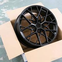 Jantes forgées Hyper Black Deep Dish de 20 pouces en alliage d'aluminium A6061-T haut de gamme, forgeage direct, ajustement personnalisé pour 718 A7 M4