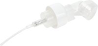 Distributeur de mousse 42 mm avec pompe, brosses en silicone et plastique pour savon facial, flacon pulvérisateur en plastique PP pour nettoyant