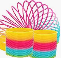 Plastik renkli helezon yay, Goody çanta dolgu, çocuklar için parti iyilik - Product Image 6