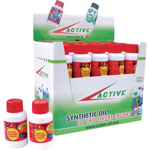 Aceite activo sintético 2T con aditivos 100ml para motores de motocicletas - Product Image 1