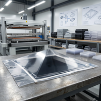 Feuille de polycarbonate thermoformable, panneau en plastique PC thermoformable pour le traitement par thermoformage, épaisseur personnalisée disponible