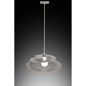 Lampadario a spirale DIAM. 50CM SAND - 1XE27 MAX 42W - Product Image 1