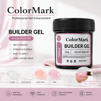 Gel de construction pour extension d'ongles HEMA Free TPO Free Builder Poly, UV LED, longue durée, semi-permanent, 150 ml, vernis gel CM-BG